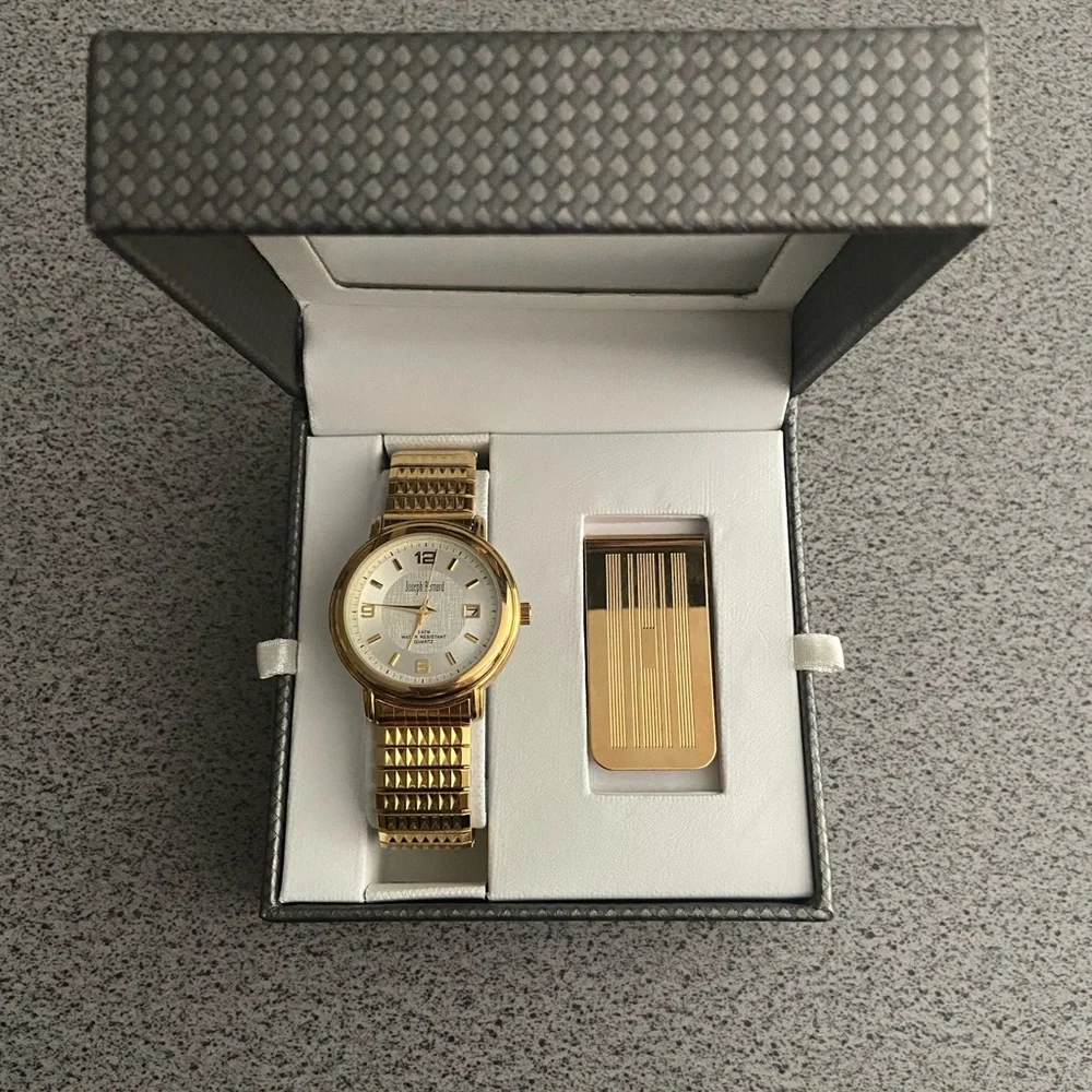 Joseph Bernard Watch with Money Clip Vintage ✨Brand New✨ - Picture 1 of 9